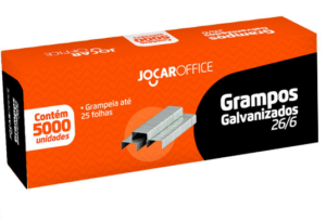 Grampo 26/6 5000 Unidades - Leonora