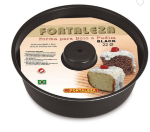 Forma 22 Bolo E Pudim Black