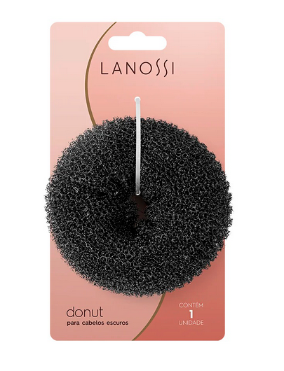 Donut Cabelo Escuro