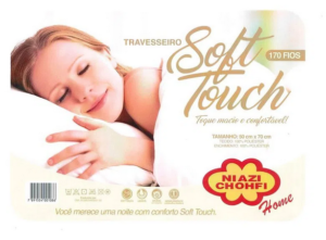 Travesseiro Em Microfibra Soft Touch 0,50 X 0,70 - Niazi