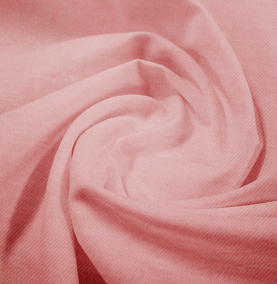 Tecido Flanela Sarja Lisa Lg0,80 Rosa V3