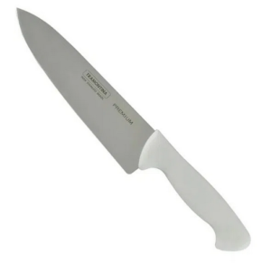 Faca Chef Inox Com Cabo Branco 8" Premium - Tramontina