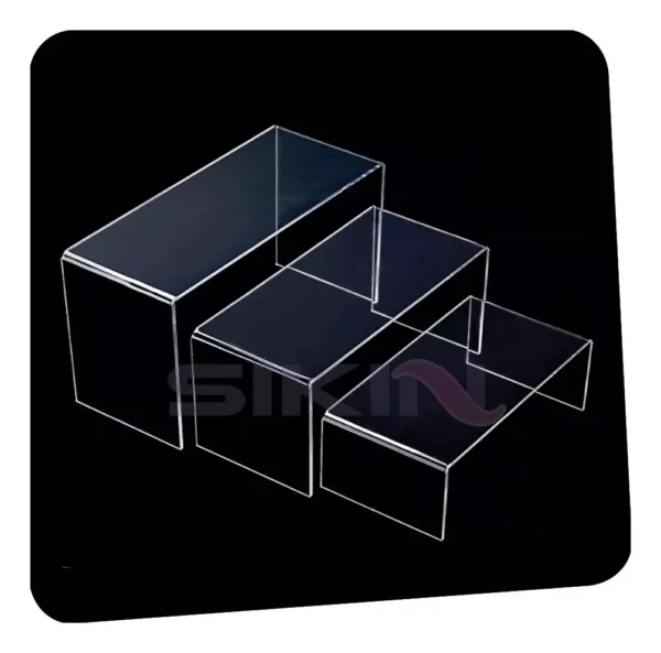 Expositor Acrilico Plataforma Vitrine Quarto Kit 3 Peças Ps - Imagem 3